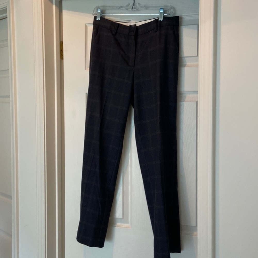 Talbots Windowpane Wool/Blend Pants - image 1